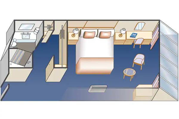 Oceanview Stateroom