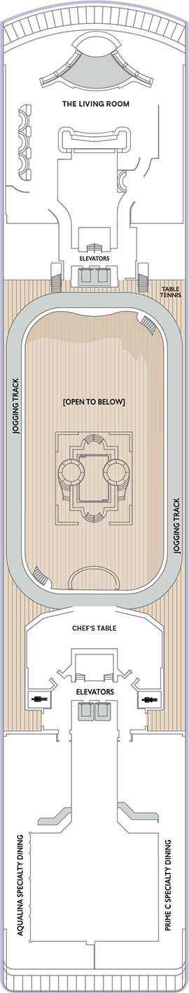 Azamara Quest Deck Ten deck plan