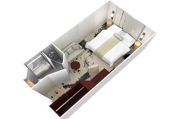 Club Interior Stateroom
