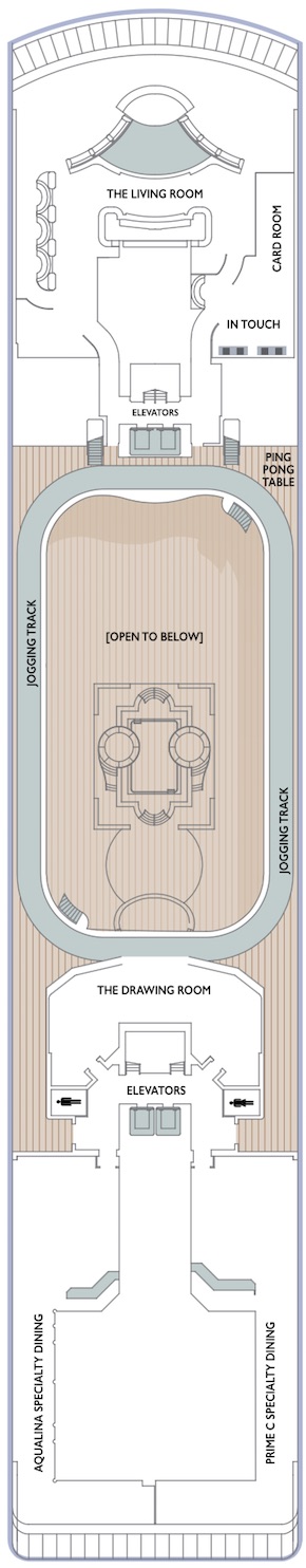 Azamara Pursuit Deck 10 deck plan