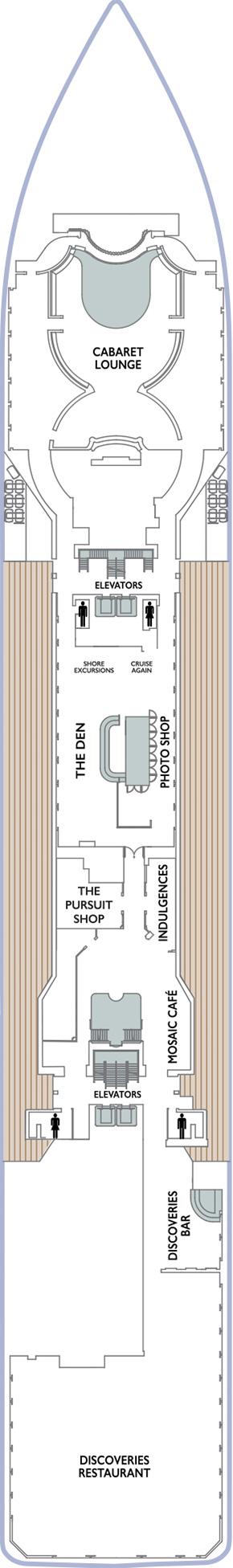 Azamara Pursuit Deck 5 deck plan