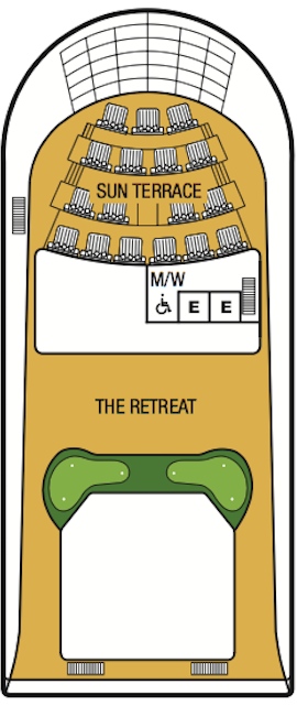 Seabourn Quest Deck 11 deck plan