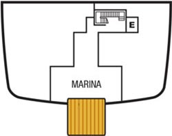 Seabourn Ovation Deck 3 deck plan