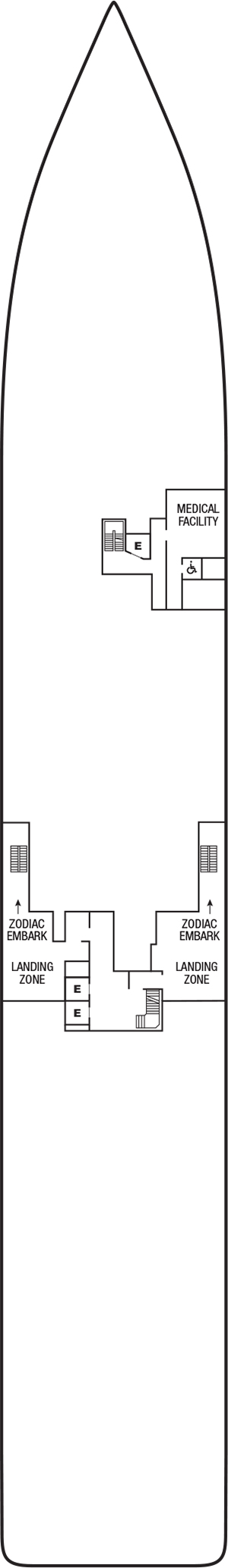 Seabourn Pursuit Deck 3 deck plan