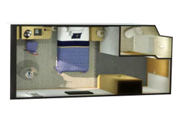 Interior Stateroom Single