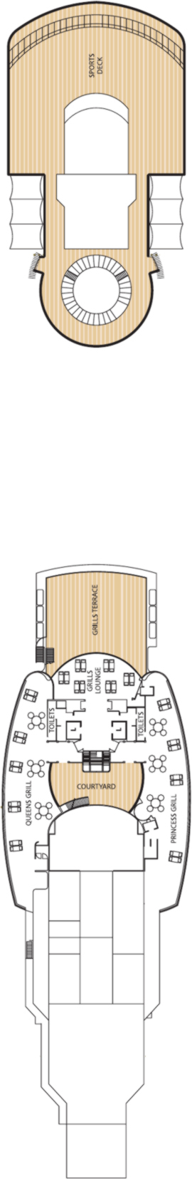 Queen Victoria Eleven deck plan