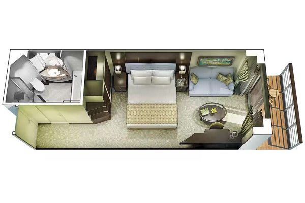 Veranda Stateroom