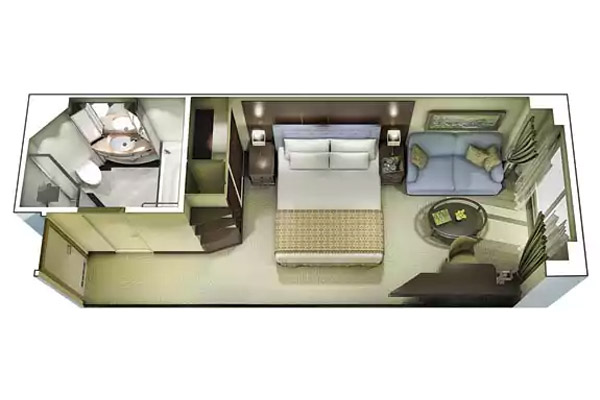 Deluxe Oceanview Stateroom