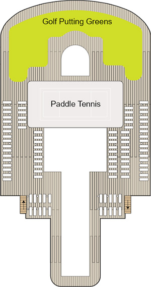 Oceania Riviera Deck 16 deck plan