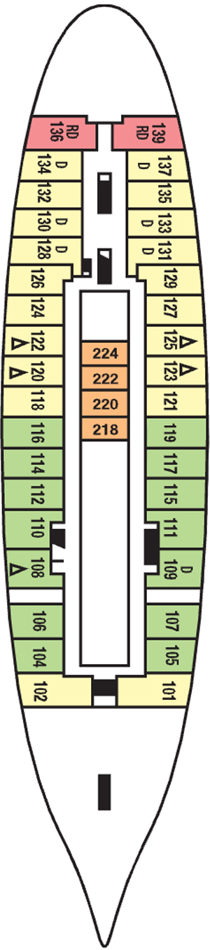 Star Flyer Commodore Deck deck plan
