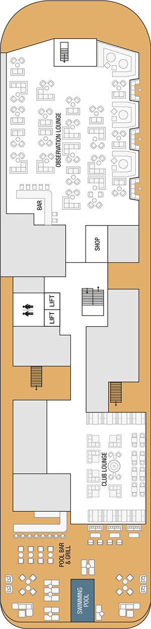 SH Vega Deck 7 deck plan