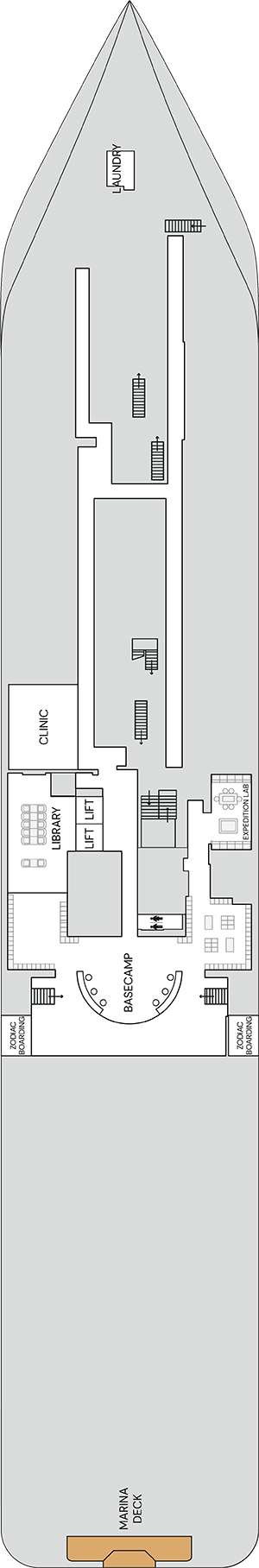 SH Diana Deck 3 deck plan