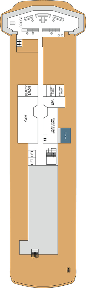 SH Diana Deck 8 deck plan