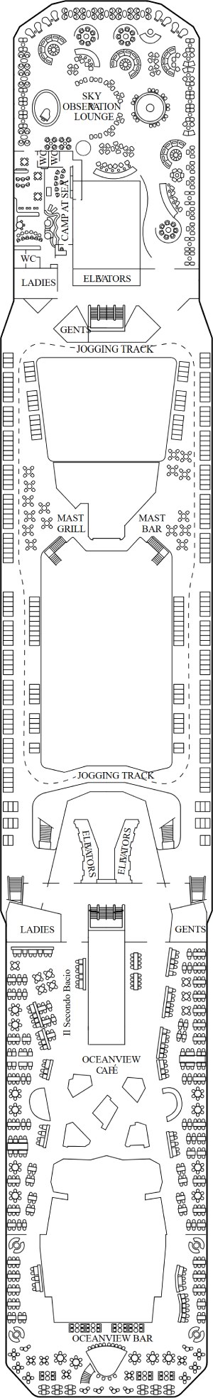 Celebrity Solstice Deck 14 deck plan