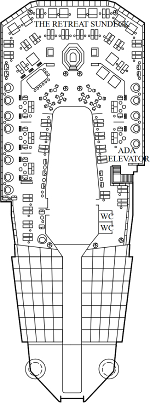 Celebrity Solstice Deck 16 deck plan