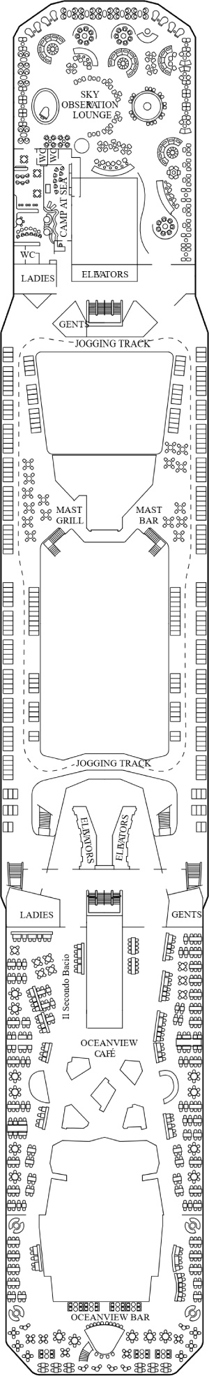 Celebrity Solstice Deck 14 deck plan