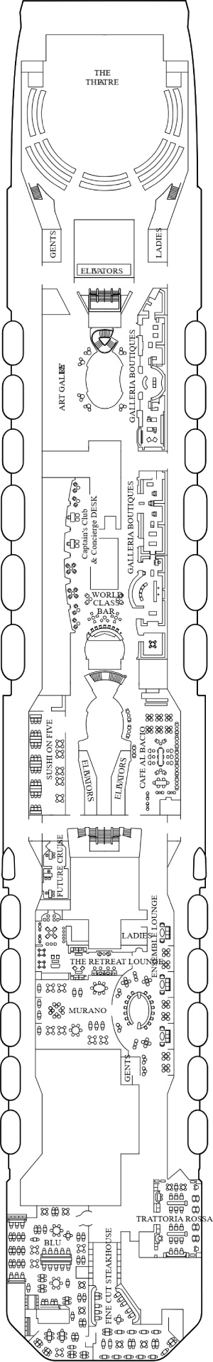 Celebrity Solstice Deck 5 deck plan