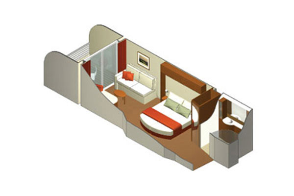 Sunset Veranda Stateroom
