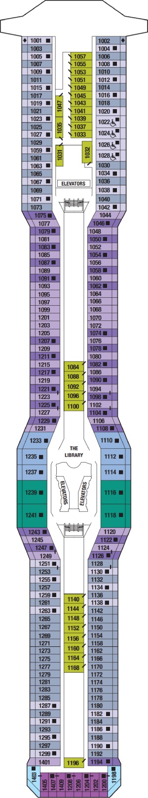 Celebrity Equinox Deck 10 Sky deck plan