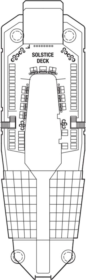 Celebrity Eclipse Deck 16 deck plan
