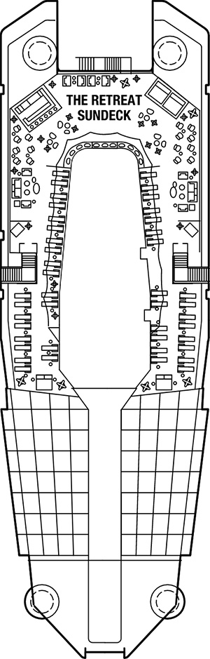 Celebrity Silhouette Deck 16 deck plan