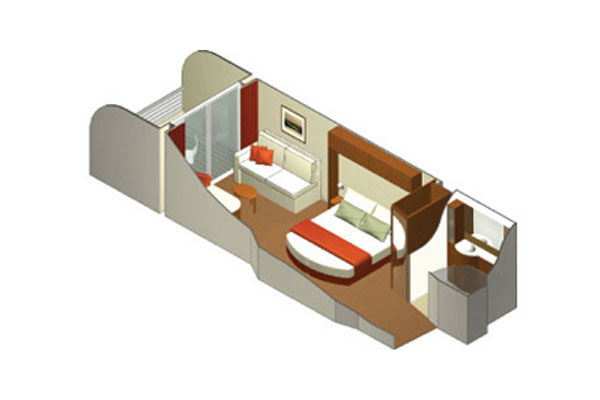 Sunset Veranda Stateroom