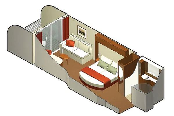 Concierge Class Veranda Stateroom