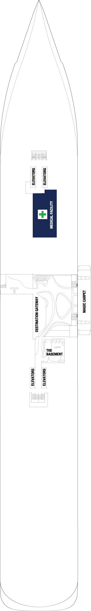 Celebrity Edge Deck 2 deck plan