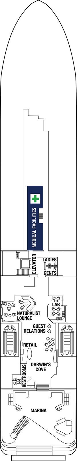 Celebrity Flora Deck 3 deck plan