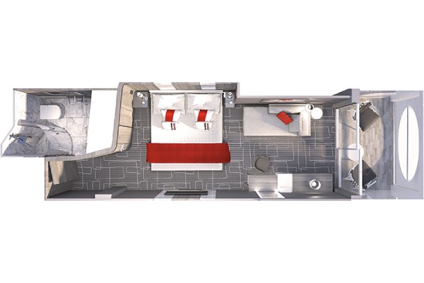 Deluxe Porthole View with Veranda