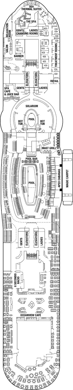 Celebrity Apex Deck 14 deck plan