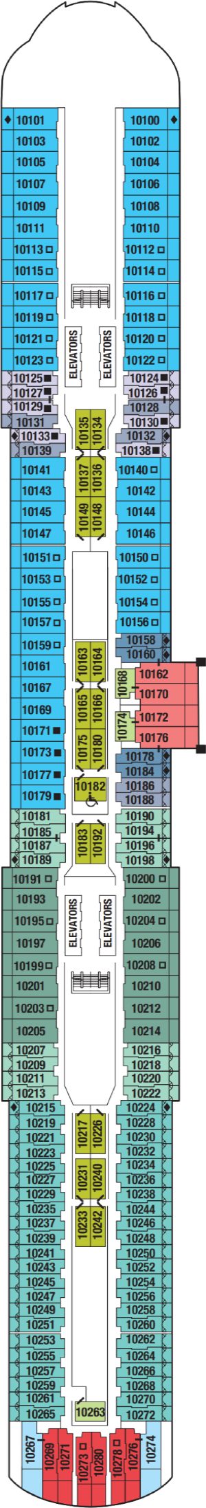Celebrity Apex Deck 10 deck plan