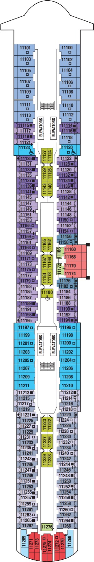 Celebrity Apex Deck 11 deck plan