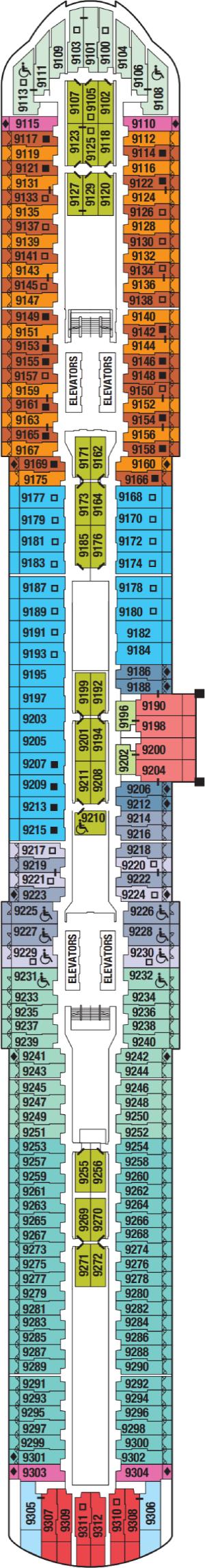 Celebrity Apex Deck 9 deck plan