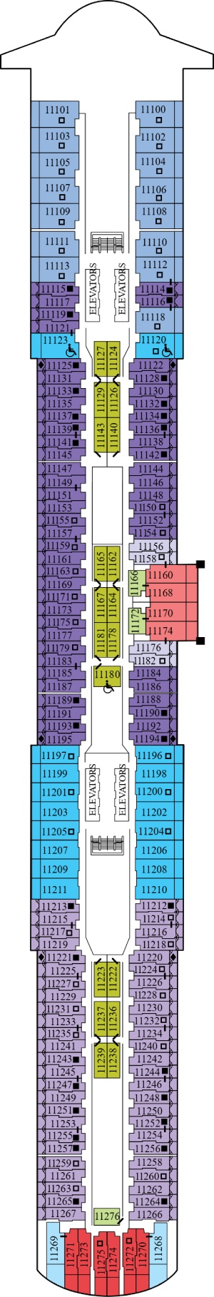 Celebrity Apex Deck 11 deck plan