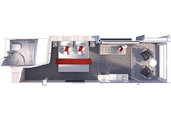 Concierge Class Stateroom (Partial view)