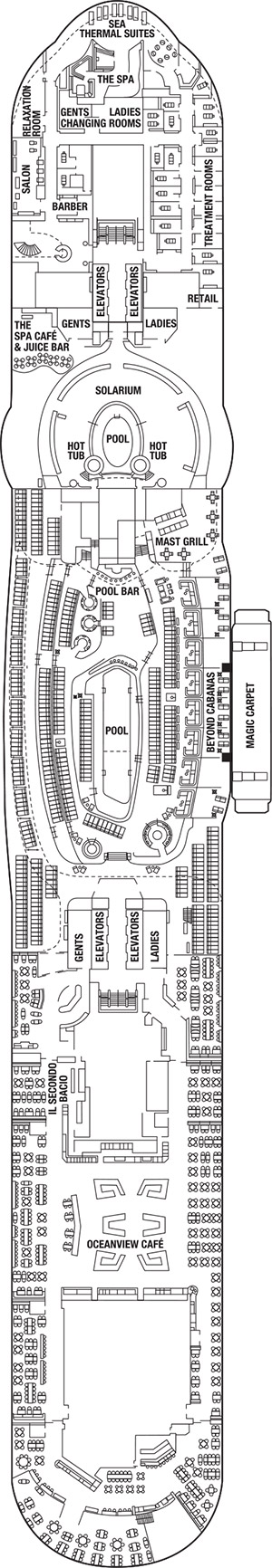 Celebrity Beyond Deck 14 deck plan