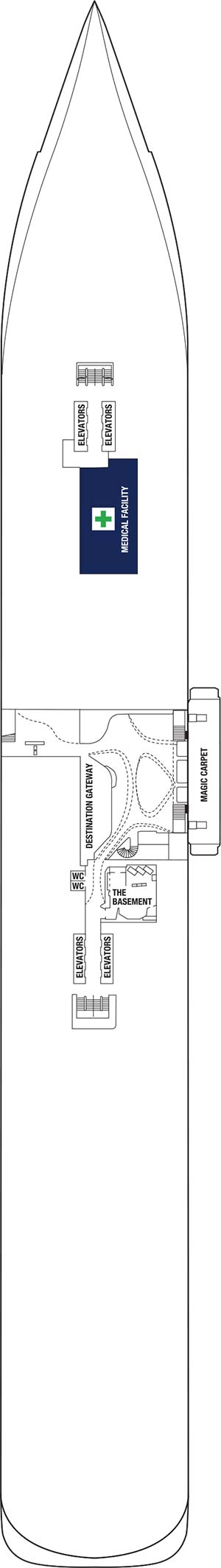 Celebrity Beyond Deck 2 deck plan