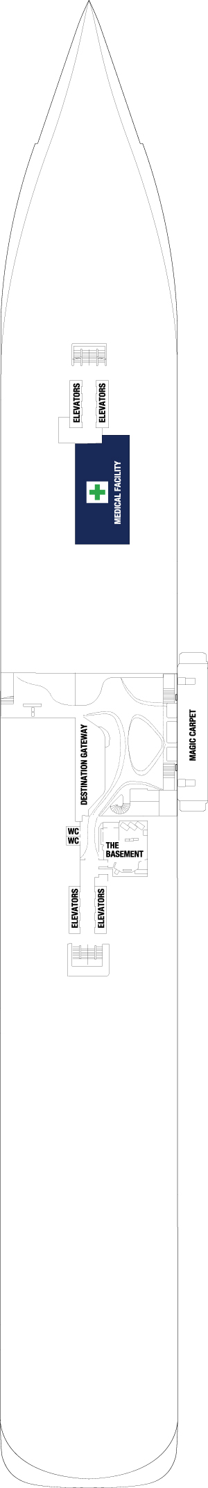 Celebrity Ascent Deck 2 deck plan