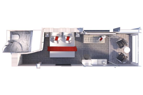 AquaClass Stateroom