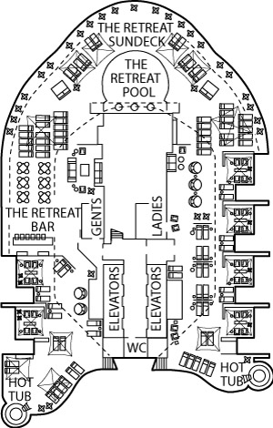 Celebrity Xcel Deck 17 deck plan