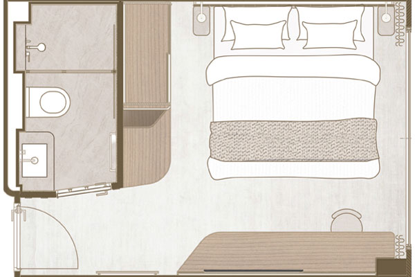 Infinite Balcony Stateroom