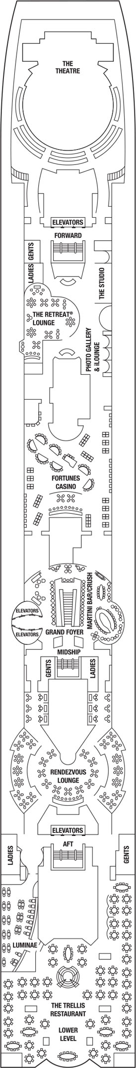 Celebrity Infinity Deck 4 deck plan