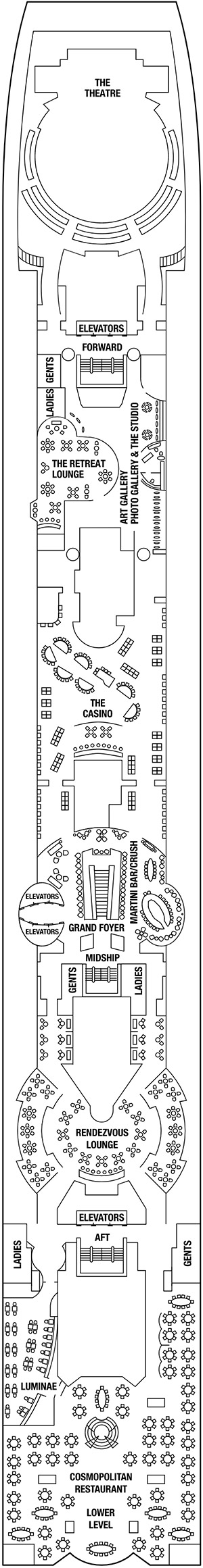Celebrity Summit Deck 4 deck plan