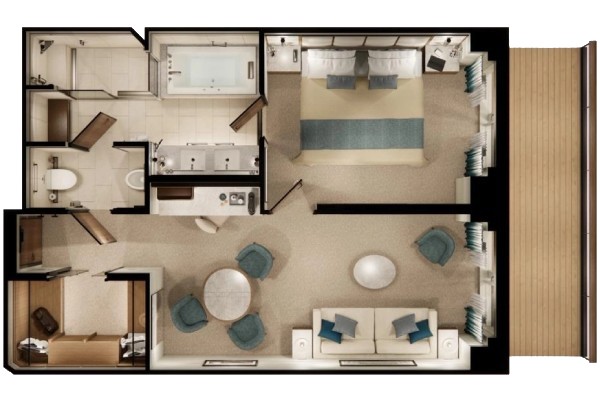Sapphire Deluxe Suite