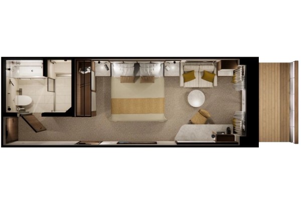 Premium Veranda Stateroom