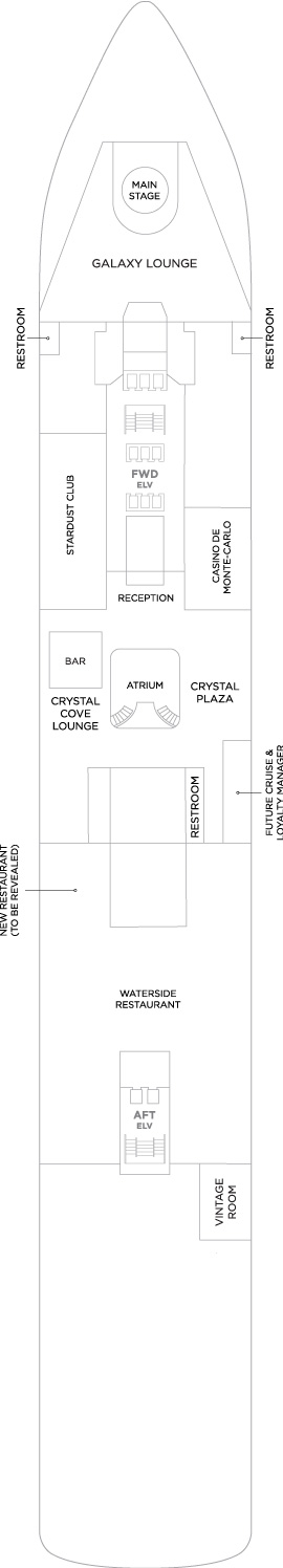 Crystal Grace Deck 4 deck plan