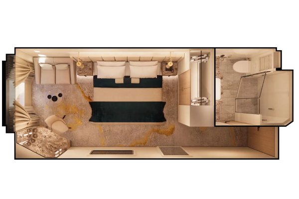 Double Guest Room with Ocean View