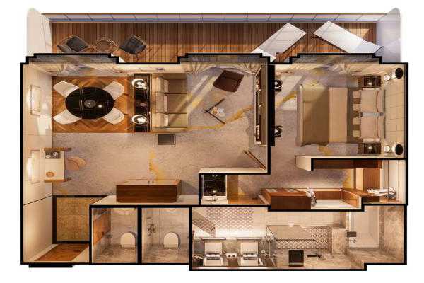 Junior Crystal Penthouse Suite