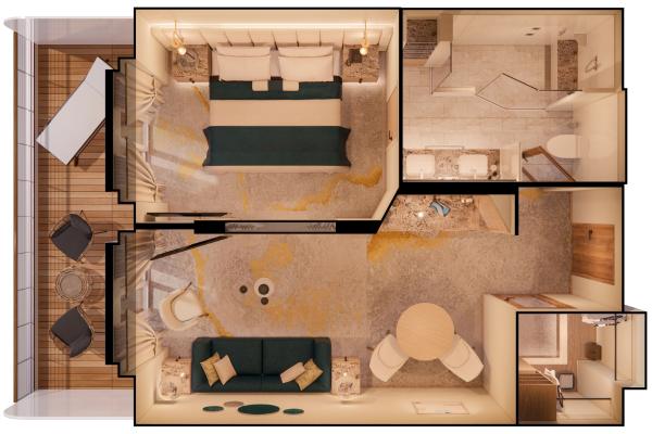 Sapphire Veranda Suite